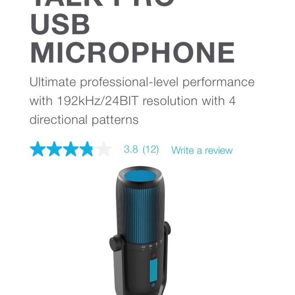 JLAB Talk Pro USB Microphone - Picture 3 of 4